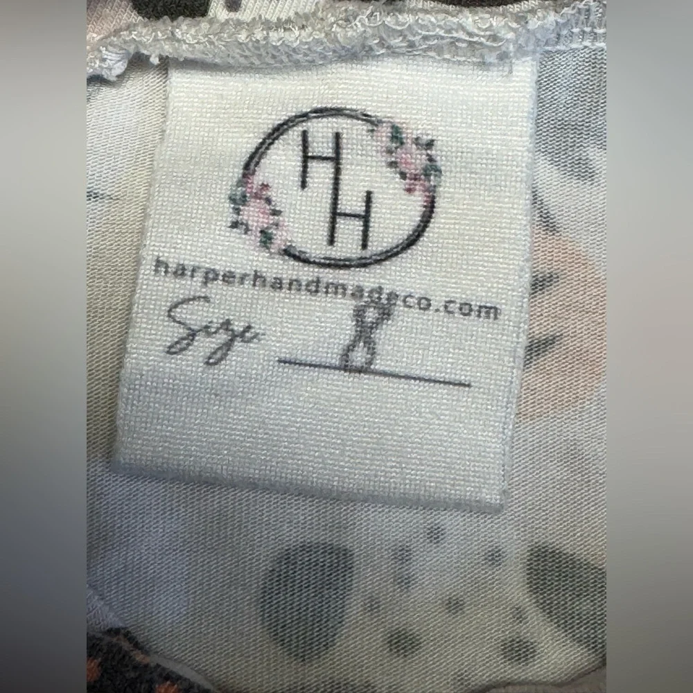 Harper Handmade Two Piece Pajamas SZ 8 Halloween Dogs